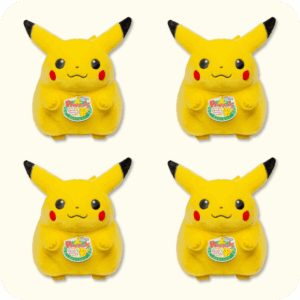 Fat Pikachu Plush 4PCS